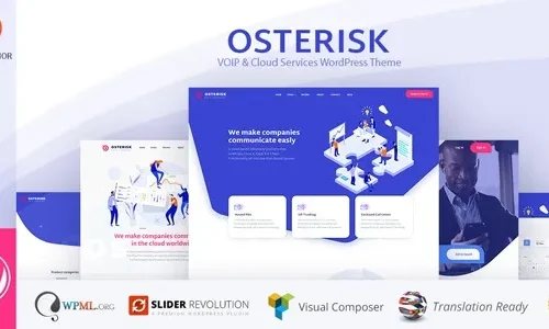 Osterisk 2.7 - VOIP & Cloud Services WordPress Theme