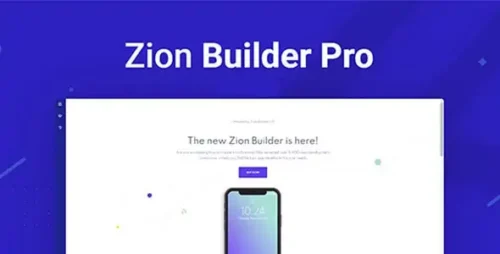Zion Builder Pro 3.6.8 - The Fastest WordPress Page Builder with Templates