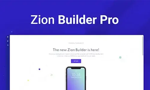 Zion Builder Pro 3.6.8 - The Fastest WordPress Page Builder with Templates