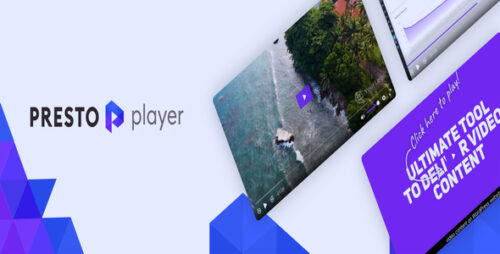 Presto Player Pro 2.0.4 WordPress Video Player Plugin