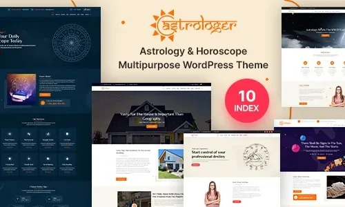 Astrologer 2.3 – Horoscope and Astrology WordPress Theme