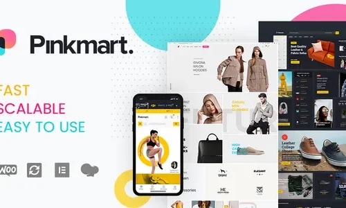 Pinkmart 4.7.2 – AJAX theme for WooCommerce