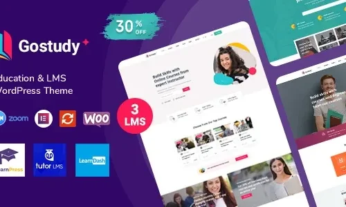 Gostudy 2.5.3 – Education WordPress Theme