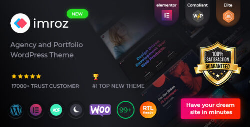 Imroz 1.5.0 – Agency & Portfolio WordPress Theme