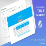 WP Table Manager 3.9.5 - WordPress Table Editor Plugin