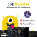 Jobmonster 4.7.0 – Job Board WordPress Theme
