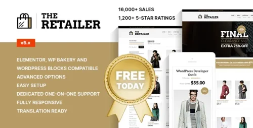 Best WooCommerce store theme for online retailers download