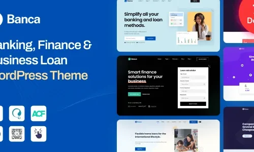 Banca 1.8.0 – Banking, Finance & Business Loan WordPress Theme