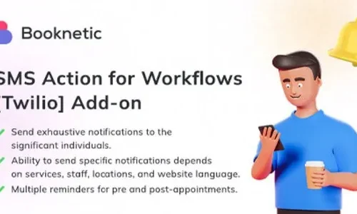 Booknetic Twilio SMS Addon 1.1.0
