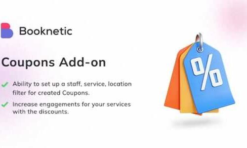 Coupons for Booknetic Addon 1.2.2