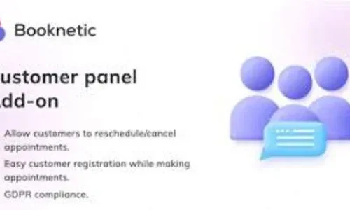 Customer Panel for Booknetic 1.3.6