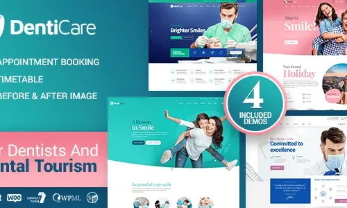 DentiCare 1.3.4 – Medical, Dentist & Dental Clinic Theme