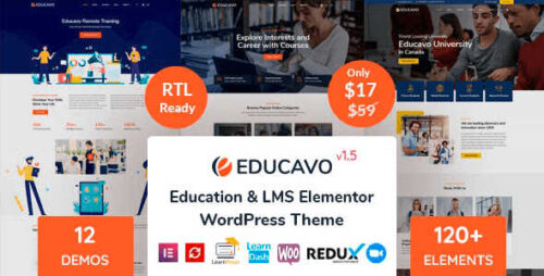 Educavo 3.0.8 - Multipurpose Online Courses & Education