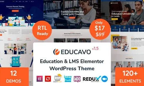 Educavo 3.0.8 - Multipurpose Online Courses & Education