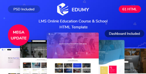Edumy 1.2.30 – LMS Online Education Course Theme