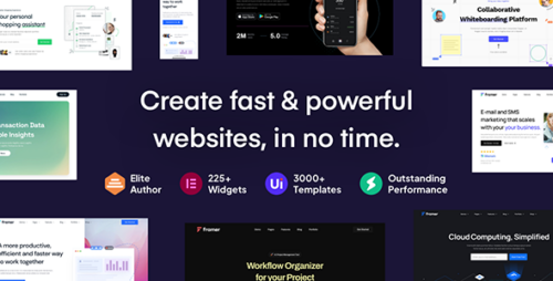 Framer 4.1.1 – Startup & SaaS WordPress Theme