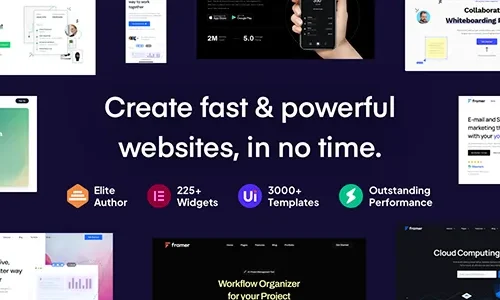 Framer 4.1.4 – Startup & SaaS WordPress Theme