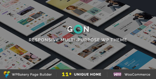Gon 2.4.3 – Responsive Multi-Purpose WP Theme