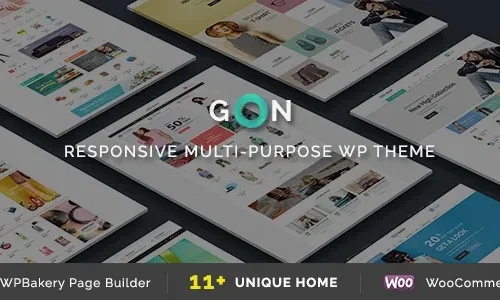Gon 2.4.3 – Responsive Multi-Purpose WP Theme