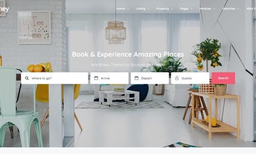 Homey 2.4.4 – Booking and Rentals WordPress Theme