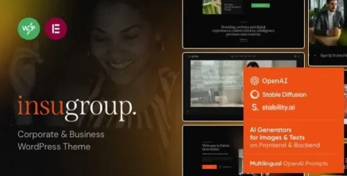 best insurance WordPress theme premium finance website download