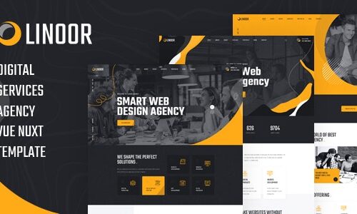 Linoor 1.8.2 – Digital Agency Services WordPress Website
