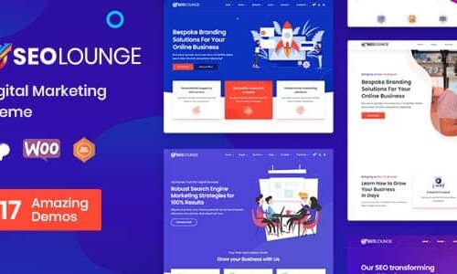 SEO Lounge 4.0.2 - SEO & Digital Marketing Theme