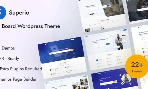 Superio 1.3.34 – Job Board WordPress Websites