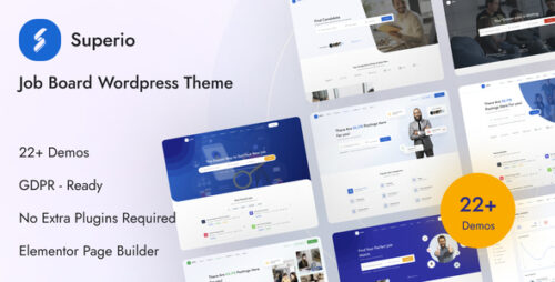 Superio 1.3.27 – Job Board WordPress Websites