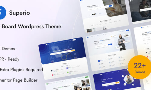 Superio 1.3.27 – Job Board WordPress Websites