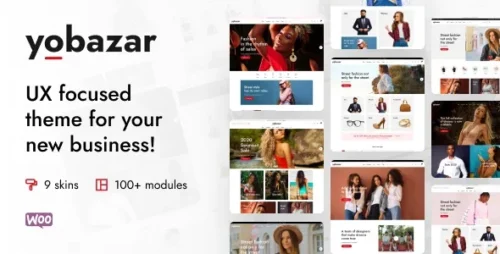 Yobazar 1.6.0 – Elementor WooCommerce WordPress Theme