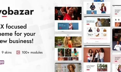 Yobazar 1.6.0 – Elementor WooCommerce WordPress Theme
