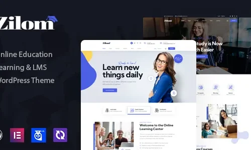 Zilom 1.2.2 – Online Education Learning WordPress Website