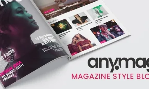 Anymag 2.9.4 – Magazine Style WordPress Blog