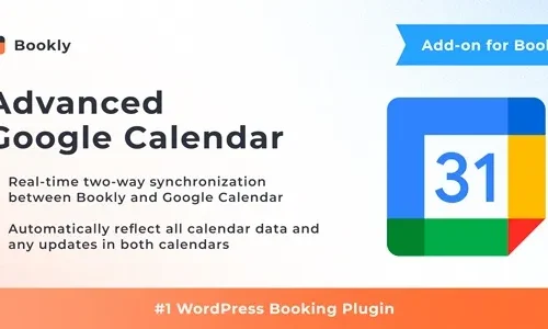 Bookly Advanced Google Calendar Addon 3.0
