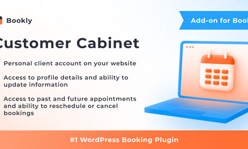 Bookly Customer Cabinet Addon 5.9