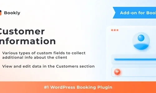 Bookly Customer Information addon 3.9