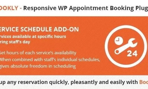 Bookly Service Schedule Addon 3.6
