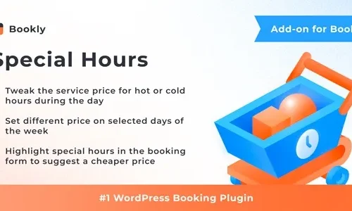 Bookly Special Hours Addon 3.4