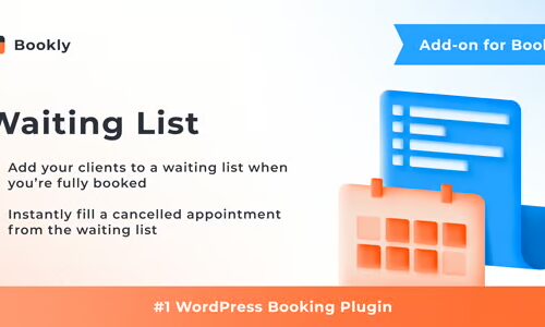 Bookly Waiting List Addon 3.5