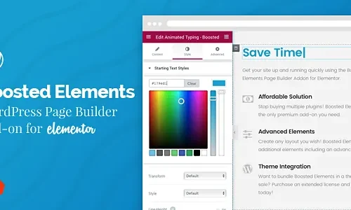 Boosted Elements For Elementor 5.9