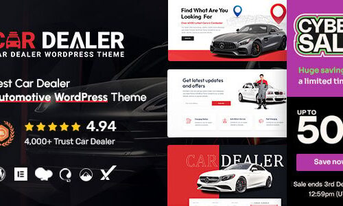 Car Dealer 5.3.1 – Automotive Responsive WordPress Websites