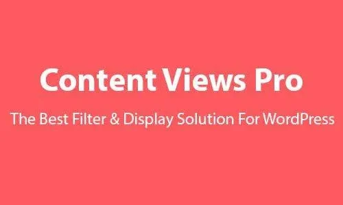 Content Views Pro 6.4.0 – Best Filter & Grid Plugin For WordPress