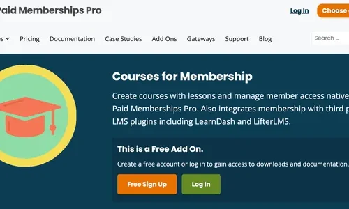 Courses Addon 1.2.5 - Paid Memberships Pro