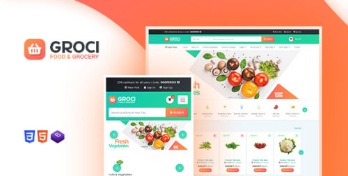 Groci 2.2.6 – Organic Food and Grocery Market WordPress Theme