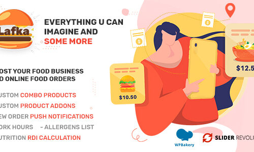 Lafka 4.5.1 – Multi Store Burger, Pizza & Food Delivery WooCommerce Theme