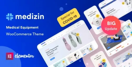 best medical Elementor WooCommerce theme download