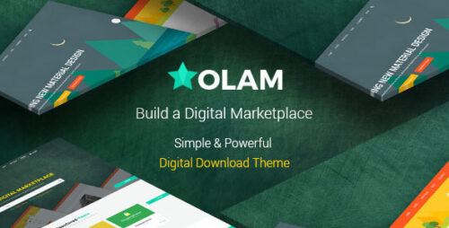 Olam 5.2.0 – Easy Digital Downloads Marketplace WordPress Theme