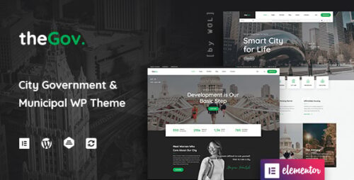 TheGov 2.0.16 – Municipal and Government WordPress Theme