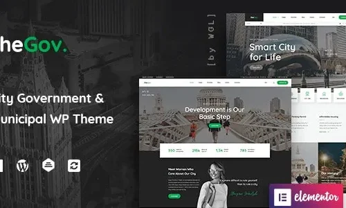 TheGov 2.0.16 – Municipal and Government WordPress Theme